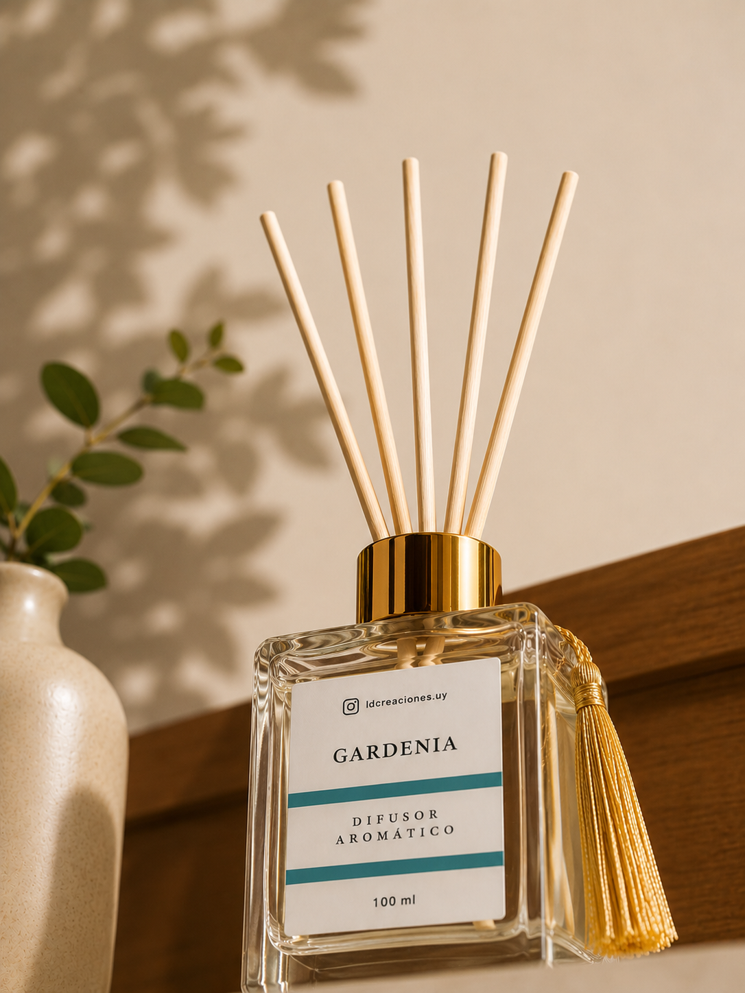 Difusor 100 ml Modelo Cuadrado